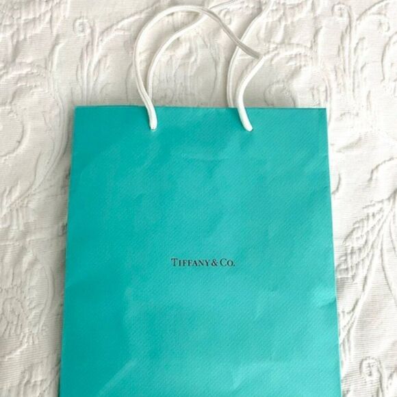Tiffany & Co. Small Jewelry Box with Tiffany Branded Tissue Paper - Picture 1 of 3